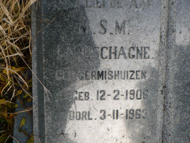 LABUSCHAGNE M.S.M. nee GERMISHUIZEN 1906-1963