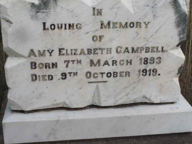 CAMPBELL Amy Elizabeth 1893-1919