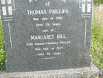 PHILLIPS Thomas -1906 :: HILL Margaret formerly PHILLIPS nee THOMAS -1957