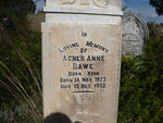 DAWE Agnes Anne nee KERR 1873-1952