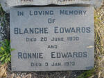 EDWARDS Ronnie -1973 & Blanche -1970