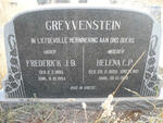 GREYVENSTEIN Frederick J.B. 1885-1954 & Helena C.P. GREYLING 1895-1970