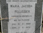 PELLISSIER Maria Jacoba formerly ODENDAAL nee DU PLESSIS 1889-1972