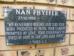 PHYFFER Nan 1950-