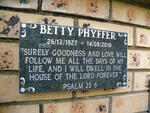 PHYFFER Betty 1927-2010