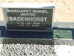 BADENHORST Margaret Muriël 1936-2008  :: DU TOIT Magrietha Petronella 1933-2009