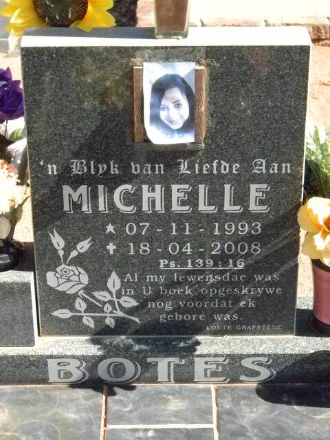 BOTES Michelle 1993-2008