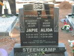 STEENKAMP Japie 1919-2003 & Alida 1924-2008