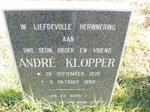 KLOPPER Andre 1970-1993