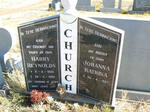 CHURCH Harry Reynolds 1925-1993 & Johanna Katrina 1927-