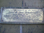 SIMMONDS Jock & Joy