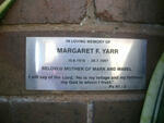 YARR Margaret F. 1916-1997