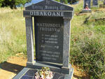 DIBAKOANE Matsundule Frosbyrg 1941-2013
