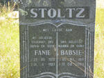 STOLTZ Fanie 1920-1997 & Babsie 1918-2004