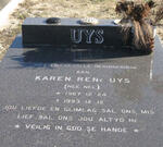 UYS Karen René nee NEL 1967-1993