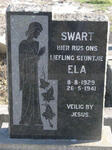 SWART Ela 1929-1941