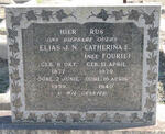 MATTHEE Elias J.N. 1877-1959 & Catherina E. FOURIE 1879-1940