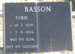 BASSON Tobie 1930-1994