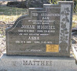 MATTHEE Johan Michiel 1885-1951 & Anna 1889-1972 :: MATTHEE Issie 1924-2000