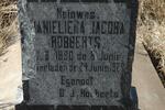 ROBBERTS Danieliena Jacoba 1880-1929