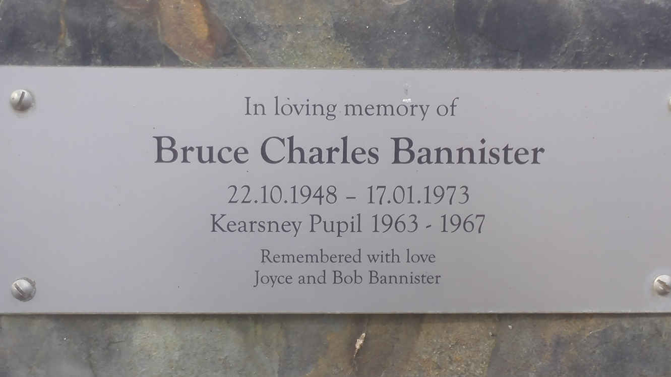 BANNISTER Bruce Charles 1948-1973