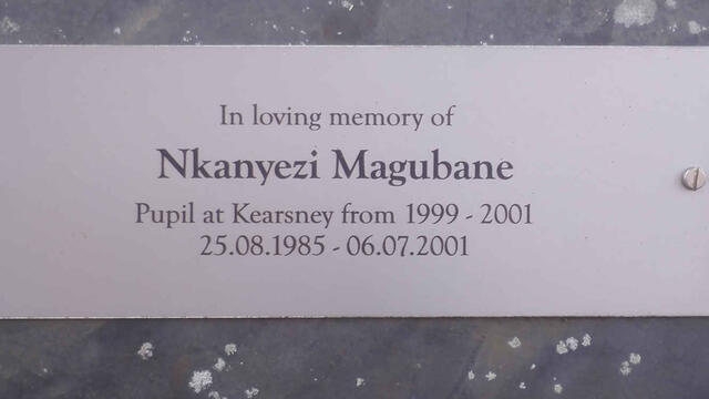 MAGUBANE Nkanyezi 1985-2001