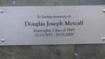 METCALF Douglas Joseph 1933-2008