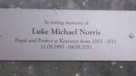 NORRIS Luke Michael 1993-2011