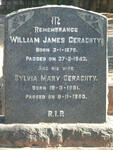 GERAGHTY William James 1878-1942 & Sylvia Mary 1881-1950