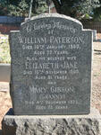 PATERSON William -1953 & Elizabeth Jane -1960 :: GIBSON Mary -1925