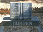 THORSEN Thor Christian 1892-1935 & Edith Maude 1890-1976