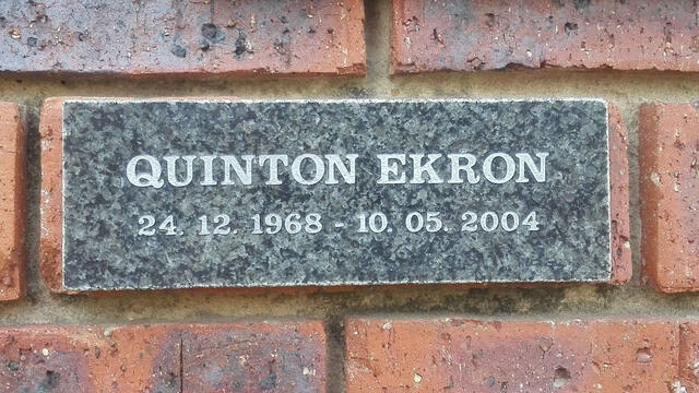 EKRON Quinton 1968-2004