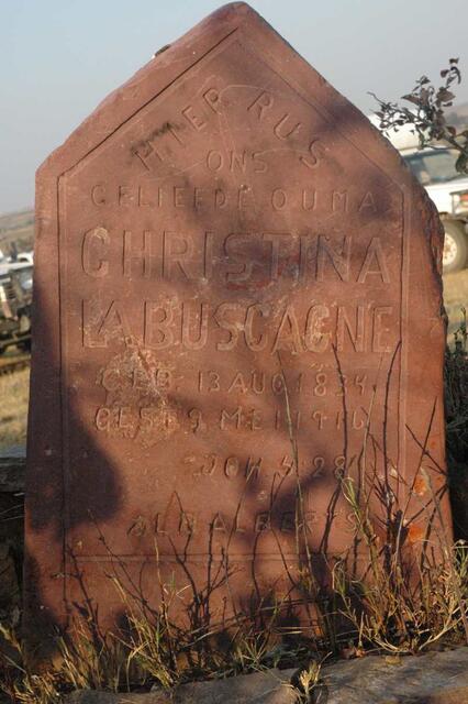 LABUSCAGNE Christina 1834-1916