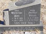 WALT Waldemar John, van der 1919-1975 & Jacobus Petrus 1928-2004
