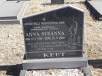 KEET Anna Susanna 1925-2006