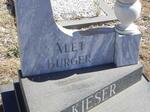 KIESER Alet Burger 1931-1988