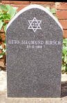 HIRSCH Otto Siegmund -1918