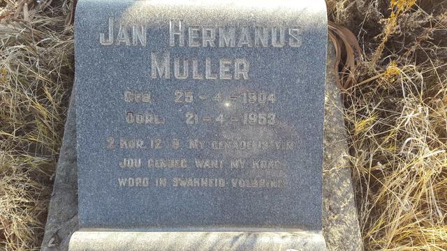 MULLER Jan Hermanus 1904-1953