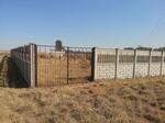 Gauteng, VANDERBIJLPARK district, Blesbokfontein 580 IQ, farm cemetery