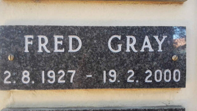 GRAY Fred 1927-2000