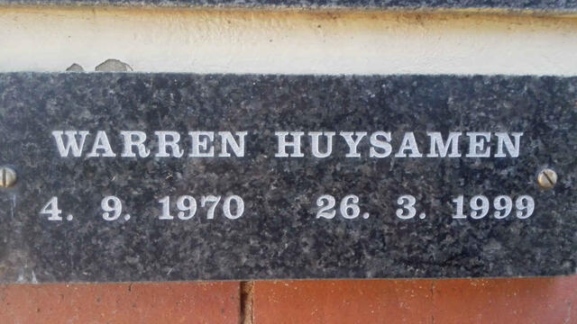 HUYSAMEN Warren 1970-1999