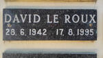 ROUX David, le 1942-1995