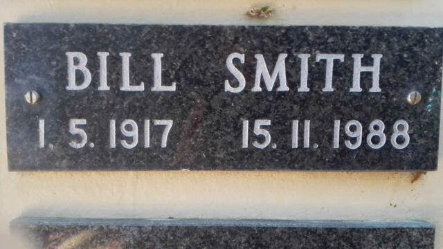 SMITH Bill 1917-1988