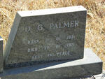 PALMER D.G. 1931-1971