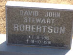 ROBERTSON David John Stewart 1919-1991