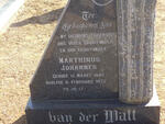 WALT Marthinus Johannes, van der 1893-1972