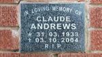 ANDREWS Claude 1933-2004