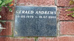 ANDREWS Gerald 1970-2002