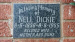 DICKIE Nell 1936-1995