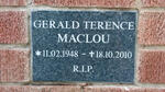 MACLOU Gerald Terence 1948-2010
